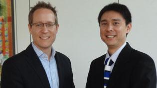 ハーマン博士と当院の博士